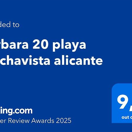 Barbara 20 Playa Muchavista Alicante El Campello Zewnętrze zdjęcie