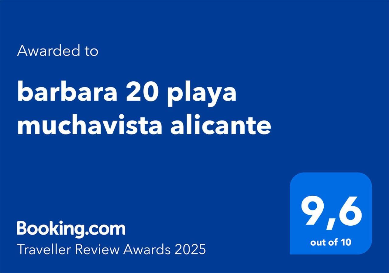 Barbara 20 Playa Muchavista Alicante El Campello Zewnętrze zdjęcie